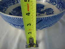 Load image into Gallery viewer, Vintage Japan Blue Willow Ceramic Large Serving Bowl