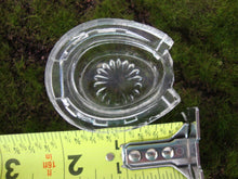 Load image into Gallery viewer, Antique Clear Glass Horseshoe Shape Individual Salt Cellar