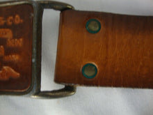 Load image into Gallery viewer, 1970s Levi Strauss & Co Leather Belt Buckle and Mens Size 32 Leather Belt