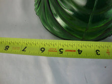Load image into Gallery viewer, Vintage Empoli Green Glass Victorian Women Decanter with Stopper EMPTY