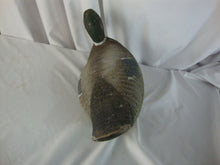 Load image into Gallery viewer, Vintage Hand Carved Primitive Wood Painted Mallard Duck Decoy