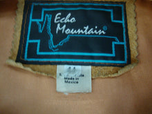 Load image into Gallery viewer, Vintage Echo Mountain Mens 44 Suede Fringe Beaded Open Jacket