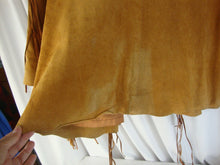 Load image into Gallery viewer, Vintage Echo Mountain Mens 44 Suede Fringe Beaded Open Jacket