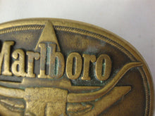 Load image into Gallery viewer, 1987 Philip Morris Marlboro Steer Oval Belt Buckle