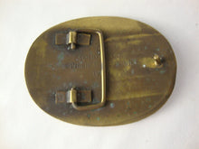 Load image into Gallery viewer, 1987 Philip Morris Marlboro Steer Oval Belt Buckle