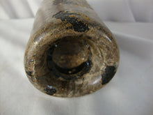 Load image into Gallery viewer, Antique Paris Black Glass with Shoulder Seal Small Wine Bottle No Stopper