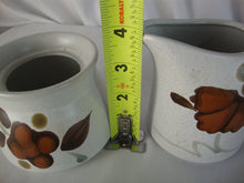Load image into Gallery viewer, Vintage Noritake Stoneware Folkstone Creamer and Sugar with Lid Set
