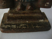 Load image into Gallery viewer, Vintage Cast Iron Dutch Girl Milkmaid Bookend Small Door Stop