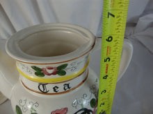 Load image into Gallery viewer, Vintage Ucagco PY Japan Early Provincial Rooster Roses Tea Teapot with Lid