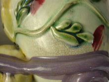 Load image into Gallery viewer, Vintage Japan Ceramic Donkey with Cart Small Planter