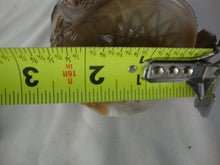 Load image into Gallery viewer, Vintage Imperial Glass Brown Slag Glass Cruet with Purple Slag Glass Stopper
