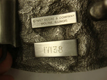Load image into Gallery viewer, 1987 John Deere 150th Anniversary Metal Belt Buckle