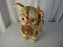 Load image into Gallery viewer, 1960s Edward Mobley Rubber Eyes Open Closed Puppy Dog NO Squeaker