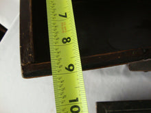 Load image into Gallery viewer, Vintage Painted Floral Sewing Wedding Wood Box with Lift Off Lid