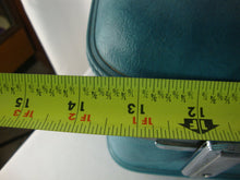 Load image into Gallery viewer, Vintage American Tourister Blue Marble Makeup Train Travel Case