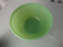 Load image into Gallery viewer, Vintage Fire King Jadeite Vertical Swirl 7 Inch Kitchen Mixing Bowl
