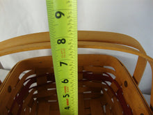 Load image into Gallery viewer, 1993 Longaberger Bayberry Basket with Liner and Plastic Protector