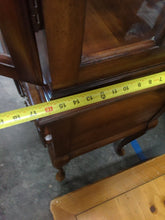Load image into Gallery viewer, Display Cabinet, Curio, Queen Anne, 2 Piece, Small