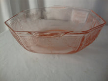 Load image into Gallery viewer, Vintage Princess Pink Depression Glass Serving Bowl with Side Handles