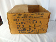 Load image into Gallery viewer, Vintage Drambuie Scotch Wood Export Shipping Crate *LOCAL PICKUP ONLY!*