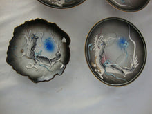 Load image into Gallery viewer, Japan Moriage Dragonware Demitasse Tea Set Service for 5