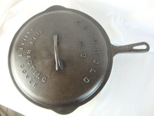 Load image into Gallery viewer, Griswold No 9 Cast Iron Skillet Small Block Logo and Self Basting Cast Iron Skillet Cover
