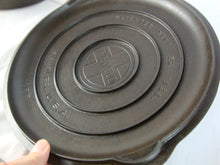 Load image into Gallery viewer, Griswold No 9 Cast Iron Skillet Small Block Logo and Self Basting Cast Iron Skillet Cover