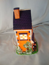 Load image into Gallery viewer, 2003 Slavic Treasures Clemson Tigers University Mascot Lighted Porcelain House