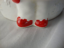 Load image into Gallery viewer, 1999 Campbell's Soup Lady White Ceramic Cookie Jar with Lid