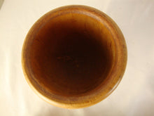 Load image into Gallery viewer, Vintage Turned Wood Floral Motif Mortar and Pestle Kitchen Set