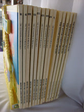 Load image into Gallery viewer, Vintage Sesame Street Library Books *Missing Book 6 with Big Bird Plastic Book Holder Rack Set