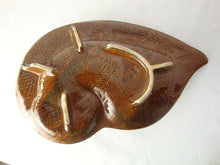 Load image into Gallery viewer, MCM Ceramic Mom Dog with 5 Puppies Brown Glaze Cigarette Ashtray