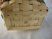 Load image into Gallery viewer, 1996 Longaberger Easter Basket with Liner Protector and Egg Charm