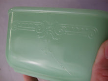 Load image into Gallery viewer, Vintage Jadeite Glass Philbe Rectangle Refrigerator Dish NO LID