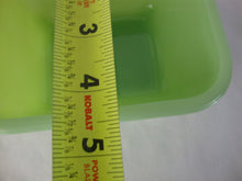 Load image into Gallery viewer, Vintage Jadeite Glass Philbe Rectangle Refrigerator Dish NO LID