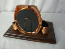 Load image into Gallery viewer, Vintage Bronze Baby Girl Shoes With Picture Frame