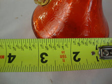 Load image into Gallery viewer, Vintage Amberina Orange Crackle Glass Mini Pitcher 4 1/2"