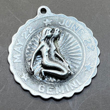 Load image into Gallery viewer, Pendant, Sterling Silver, Gemini, Dimensional, Crea