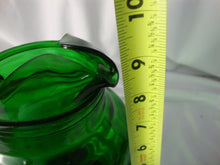 Load image into Gallery viewer, Vintage Anchor Hocking Emerald Green Ribbed Beverage Pitcher