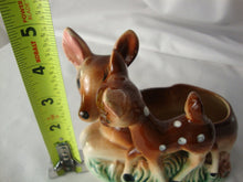 Load image into Gallery viewer, Vintage Ceramic Mom with Fawn Small Indoor Planter