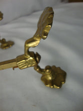 Load image into Gallery viewer, Vintage Brass Victorian Style Expandable Pot Planter Trivet Stand