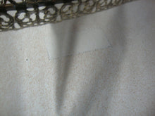 Load image into Gallery viewer, Vintage Regency Style Silver Tone Metal Filigree Vanity Tray Mirror