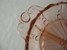 Load image into Gallery viewer, Vintage Anchor Hocking Pink Depression Glass Oyster Pearl Pattern Divided Serving Dish