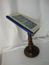 Load image into Gallery viewer, Vintage Knob Creek Book/Recipe Stand Turned Wood