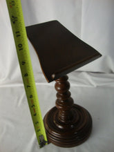 Load image into Gallery viewer, Vintage Knob Creek Book/Recipe Stand Turned Wood