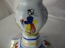 Load image into Gallery viewer, Vintage Hand-Painted Porcelain Candlestick Holder by Henriot Quimper France