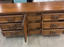 Load image into Gallery viewer, Vintage 1970s Nine Drawer Dresser