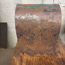 Load image into Gallery viewer, Vintage Red Metal Mailbox
