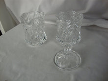 Load image into Gallery viewer, Vintage JG Durand France Cristal Au Plomb Creamer and Sugar with Lid Set
