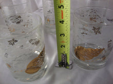 Load image into Gallery viewer, Vintage George Briard Nautical Shell Clear Frosted Lowball Cocktail Glasses Set of 5